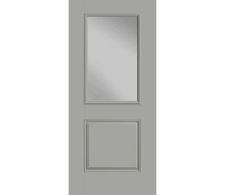 Carson City Half Light 1 Panel Fiberglass Entry Door