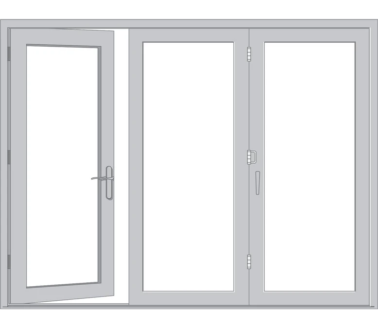 Carson City Pella Architect Reserve Series Contemporary Bifold Patio Door