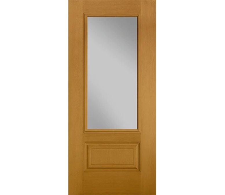 Carson City Three Quaters light Fiberglass Entry Door